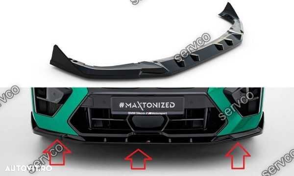 Prelungire splitter bara fata Bmw X6 M F96 Facelift 2023- v4  Maxton - 1
