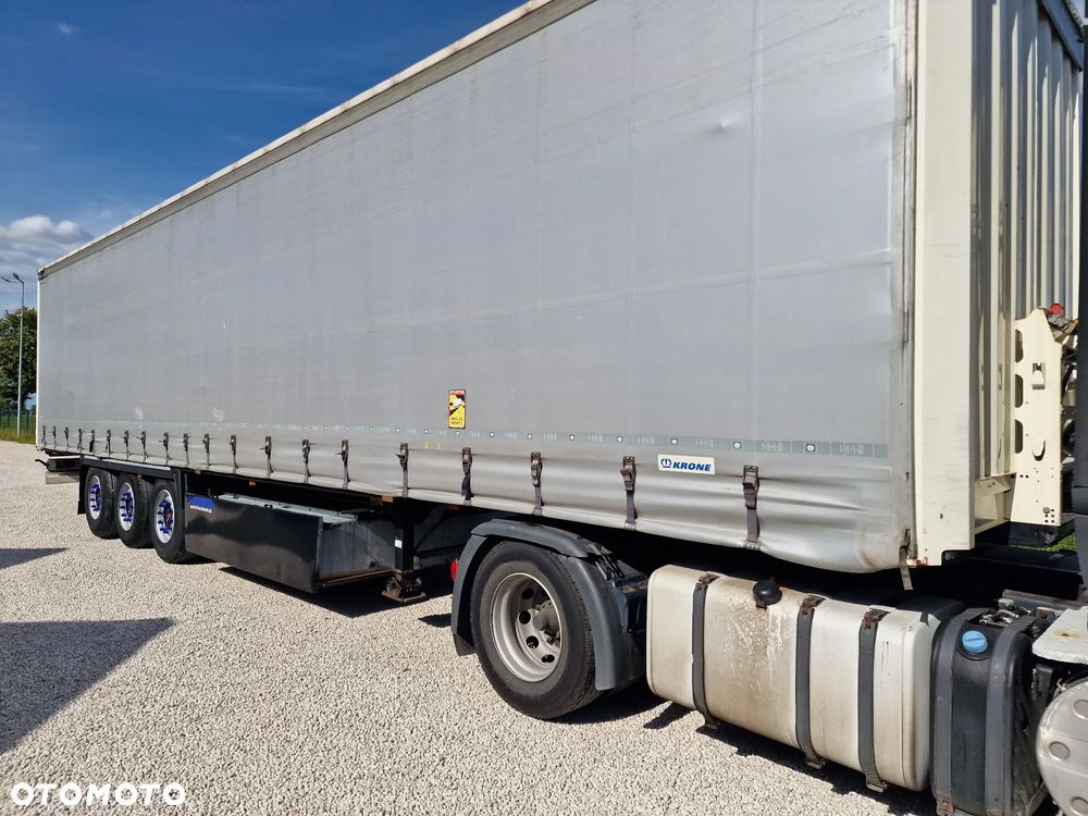 Krone Naczepa FIRANKA - ŁADNA RAMA - SAF - KOSZ PALETOWY - 12