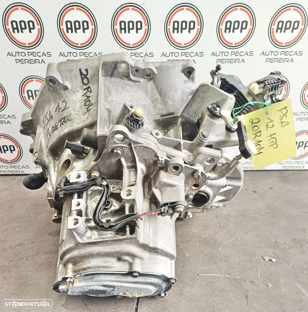 Caixa de velocidades PSA, 1.2 HTP Puretec , referência 20R104, aproximadamente 61600 KMS . - 1