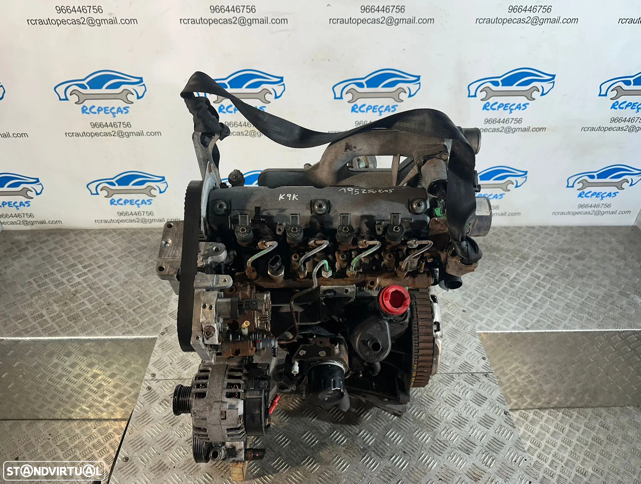 .Motor Completo Renault Nissan Opel F9QU762 F9Q762 F9Q 762 1.9 DCi 82v 8v - 2