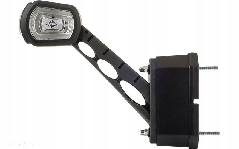 LAMPA OBRYSOWA LED Z MODUŁEM CZUJNIKA COFANIA 12/24V PRAWA - 1