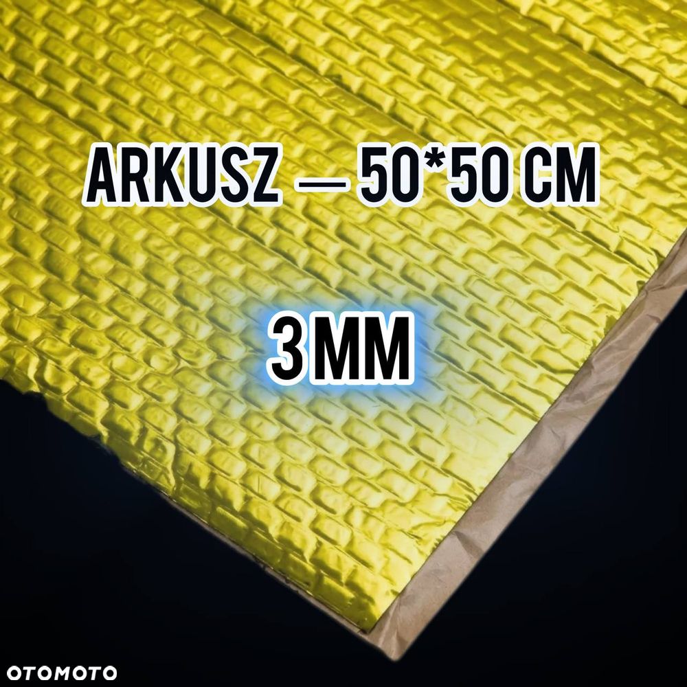 Mata butylowa WYGŁUSZAJĄCA NoiseOFF G3.0 – arkusz 50×50 cm - 1