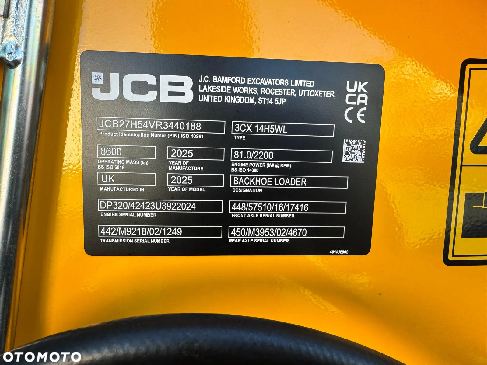 JCB Koparko-ładowarka 3CX PLUS - 81KW (110KM) STAGE 5 - 18
