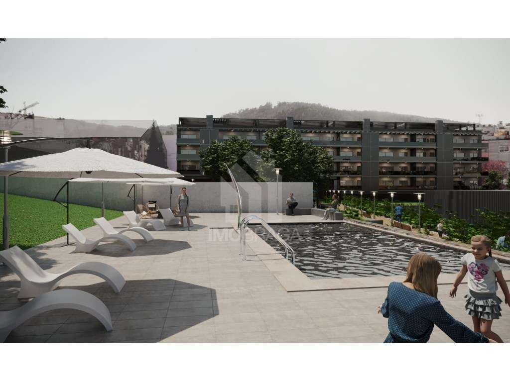 Venda Apartamento T3 Novo Condomínio Fechado em Celeirós, Braga - Grande imagem: 2/28