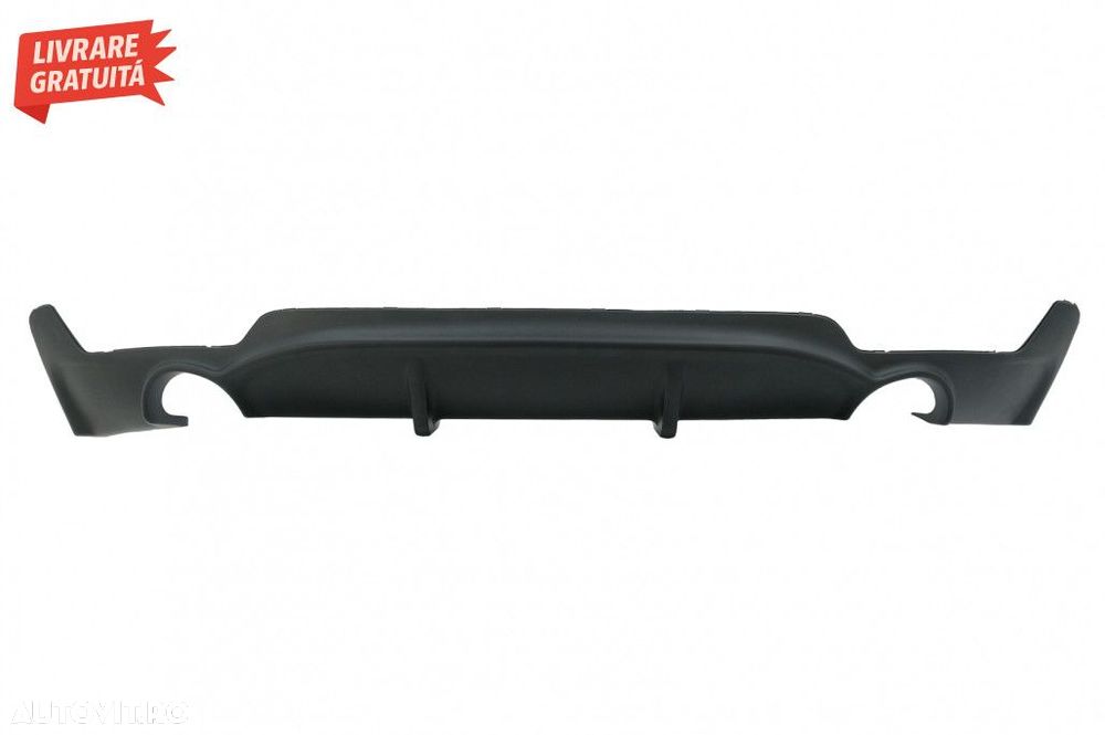 Difuzor Bara Spate Cu Evacuare Dubla BMW Seria 4 F32 F33 F36 M Perform - 2