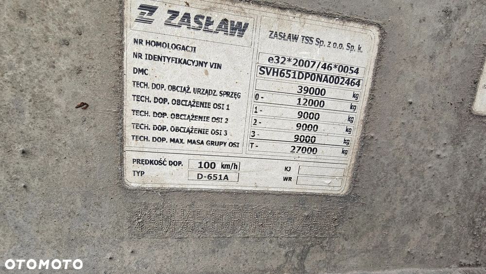 Zaslaw KŁONICOWA OCYNK DO PRZEWOZU DREWNA D-61A - 14