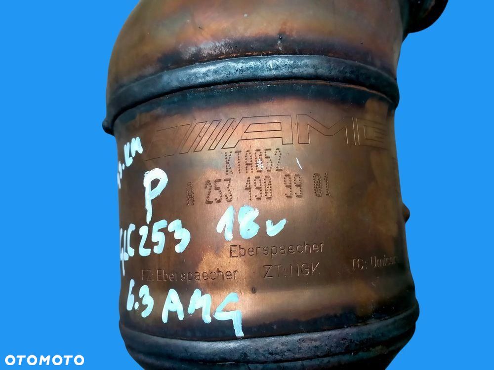 MERCEDES GLC 253 6.3 AMG BENZYNA A2534909901 A2534905502 PRAWY Katalizator - 3