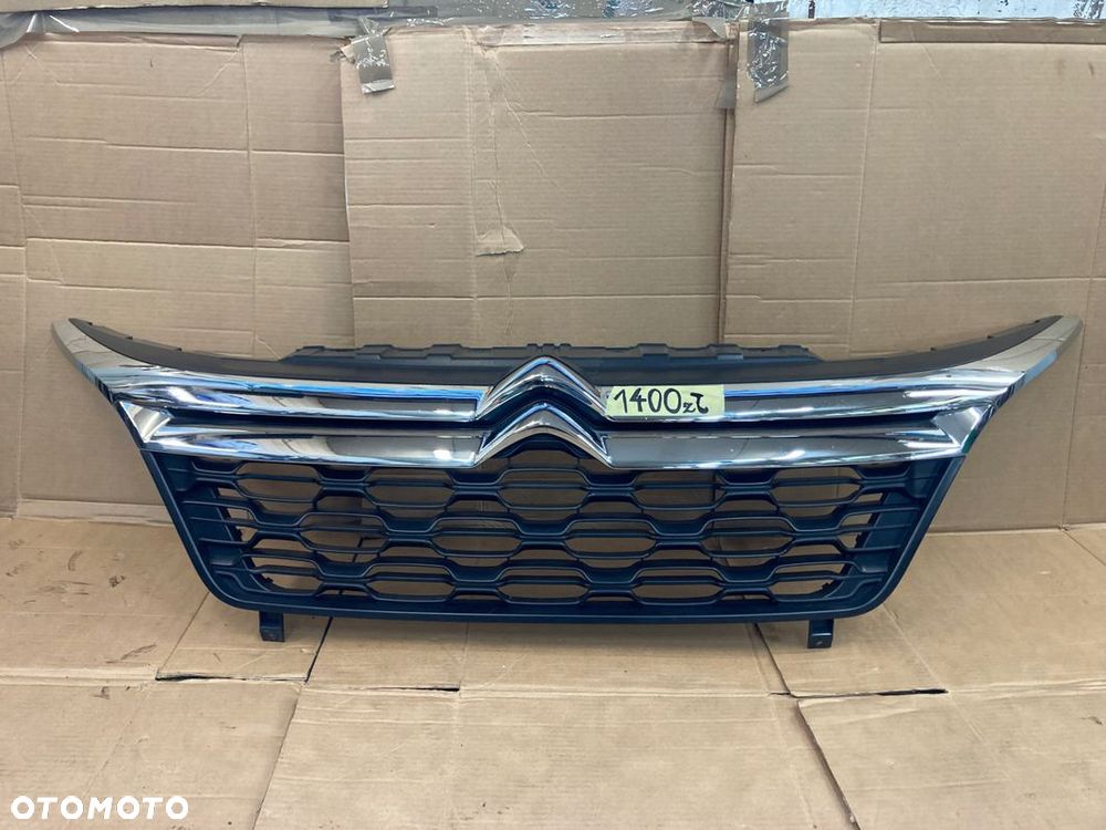 CITROEN JUMPER Lift 14- atrapa grill CHROM Oryginał Demontaż - 1