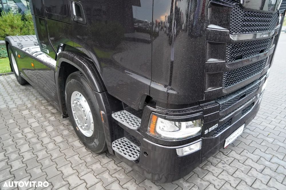 Scania S 580 / V8 / RETARDER / I-PARK COOL / COMPLET AIRMATIC / JANTE DIN ALIAJ / PIELE / - - 11