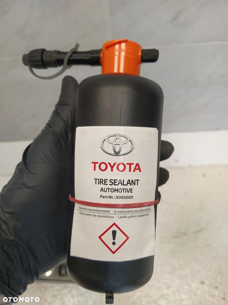 TOYOTA LEXUS POMPKA KOMPRESOR ZESTAW NAPRAWCZY OPONY KOŁA NOWY ORYGINAŁ - 7