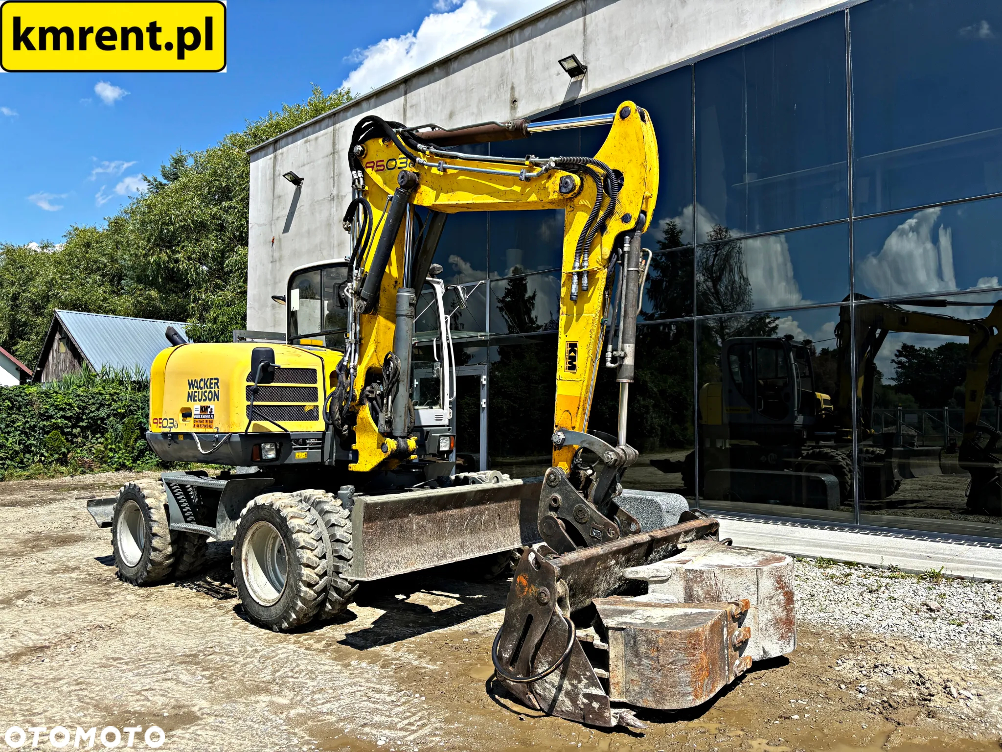 Wacker Neuson 9503-2 KOPARKA KOŁOWA 2013R. | KOMATSU PW 98 110 LIEBHERR 309 310 - 5