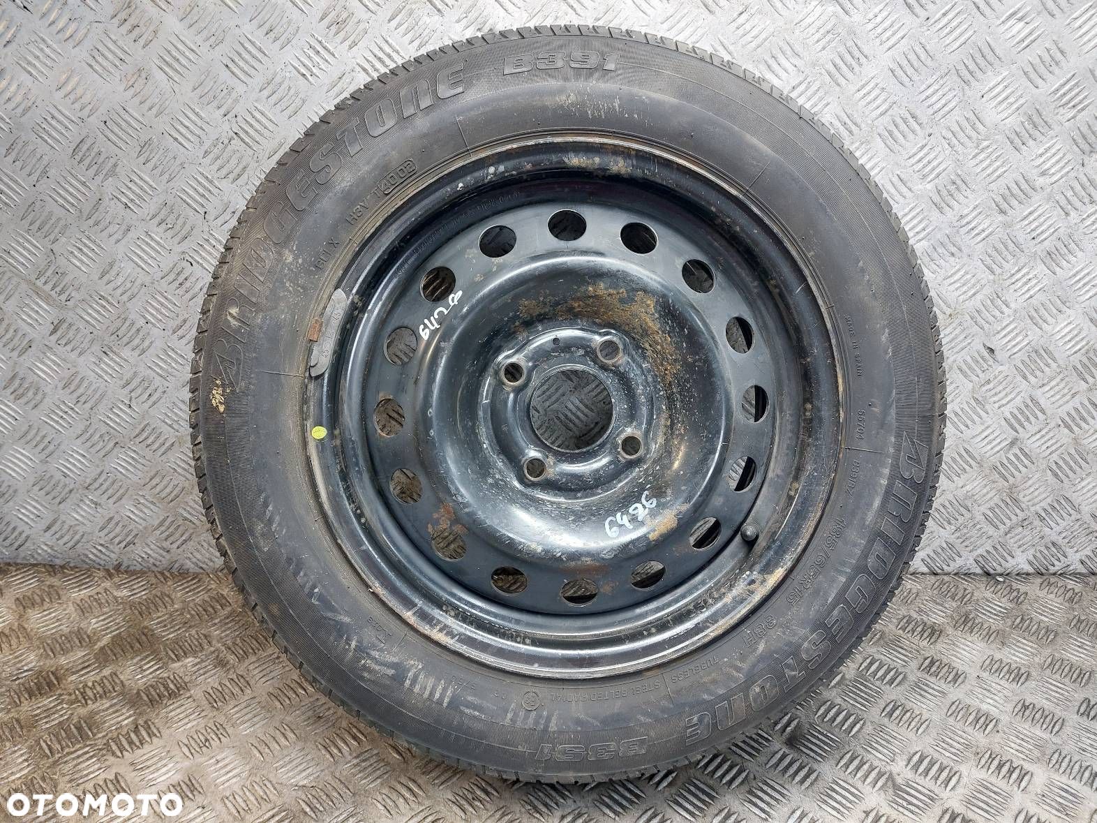 KOŁO ZAPASOWE ZAPAS ALMERA N16 40300-2F815 4x114,3 185/65R15 - 1
