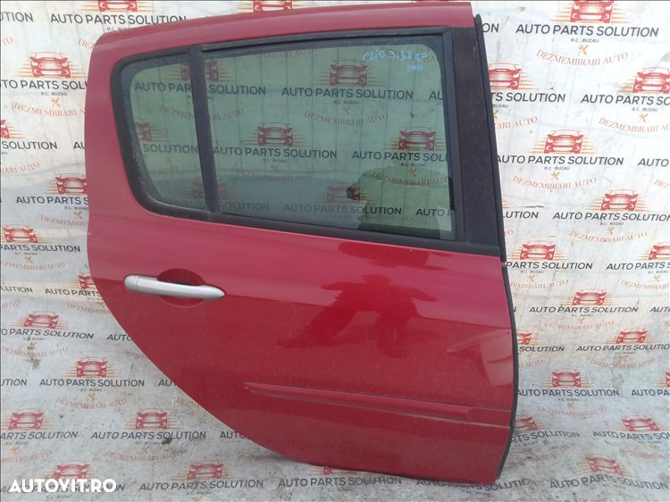 broasca usa dreapta spate renault clio 3 an fabr. 2011 - 1