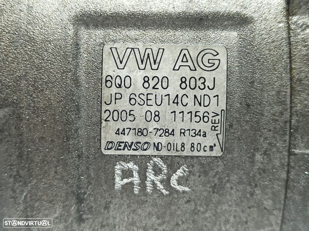 COMPRESSOR DE AR CONDICIONADO SEAT IBIZA (6L1) COOL - 3