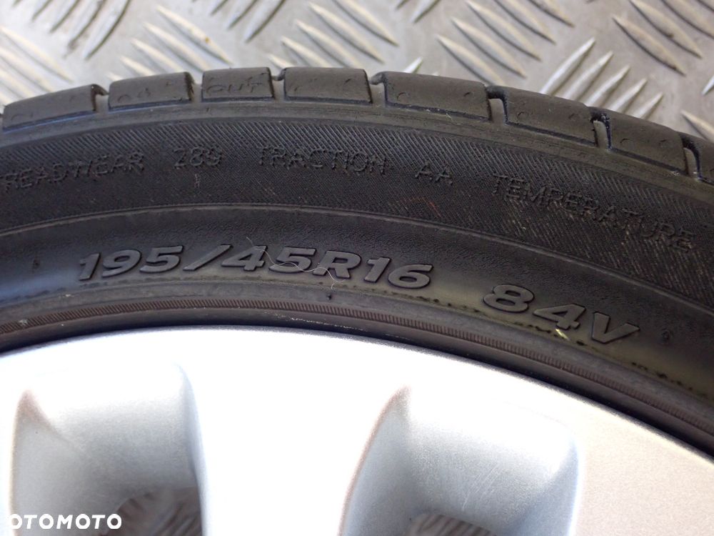 KOŁA FELGI ALUMINIOWE FORD FIESTA  6,5JX16  ET 41,5  4X108  8V21-1007-HA Z OPONAMI LATO HANKOOK  195/45/16 - 14
