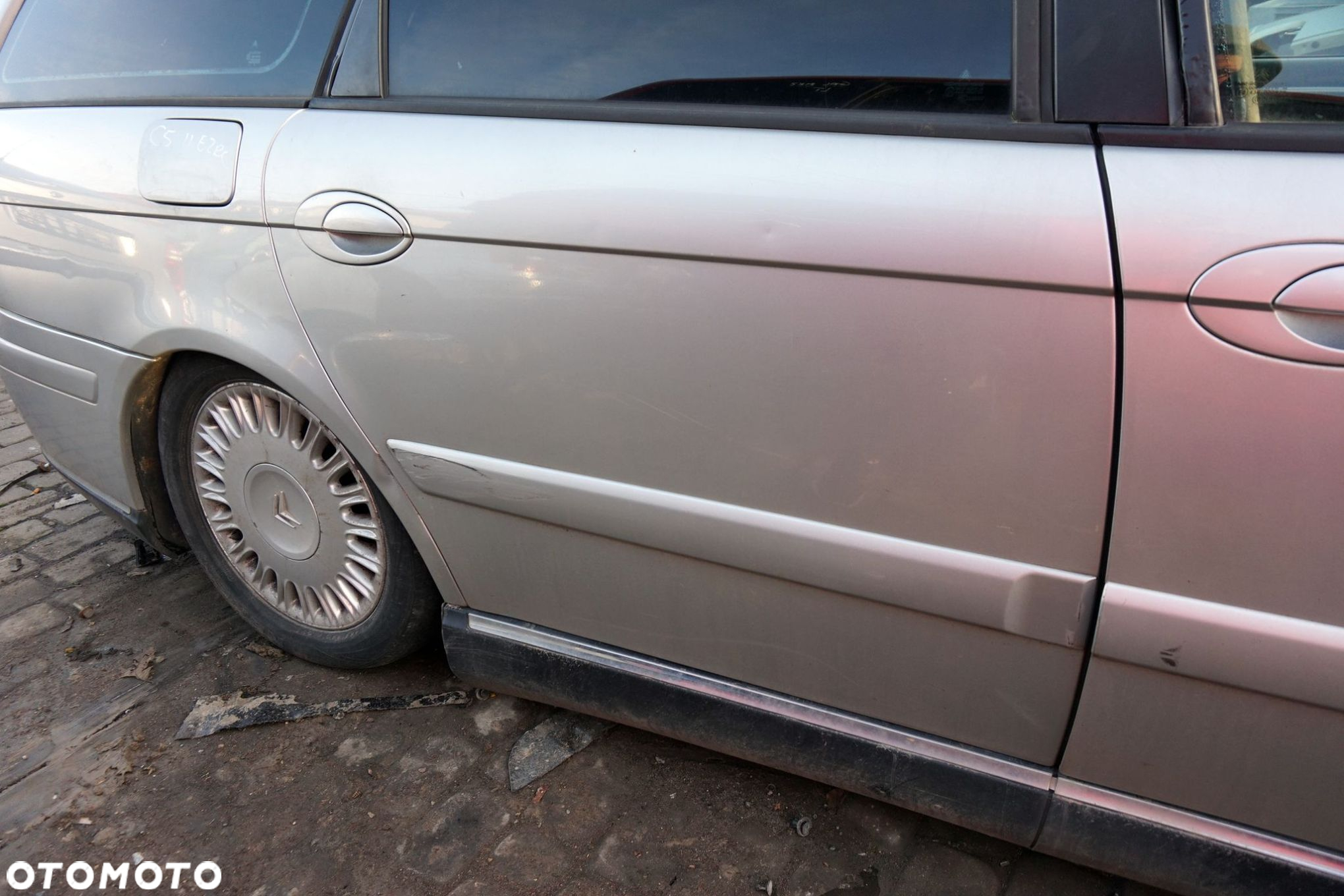 DRZWI TYLNE PRAWE C5 II LIFT KOMBI EZRC  SREBRNY CITROEN 2004-2007 - 4