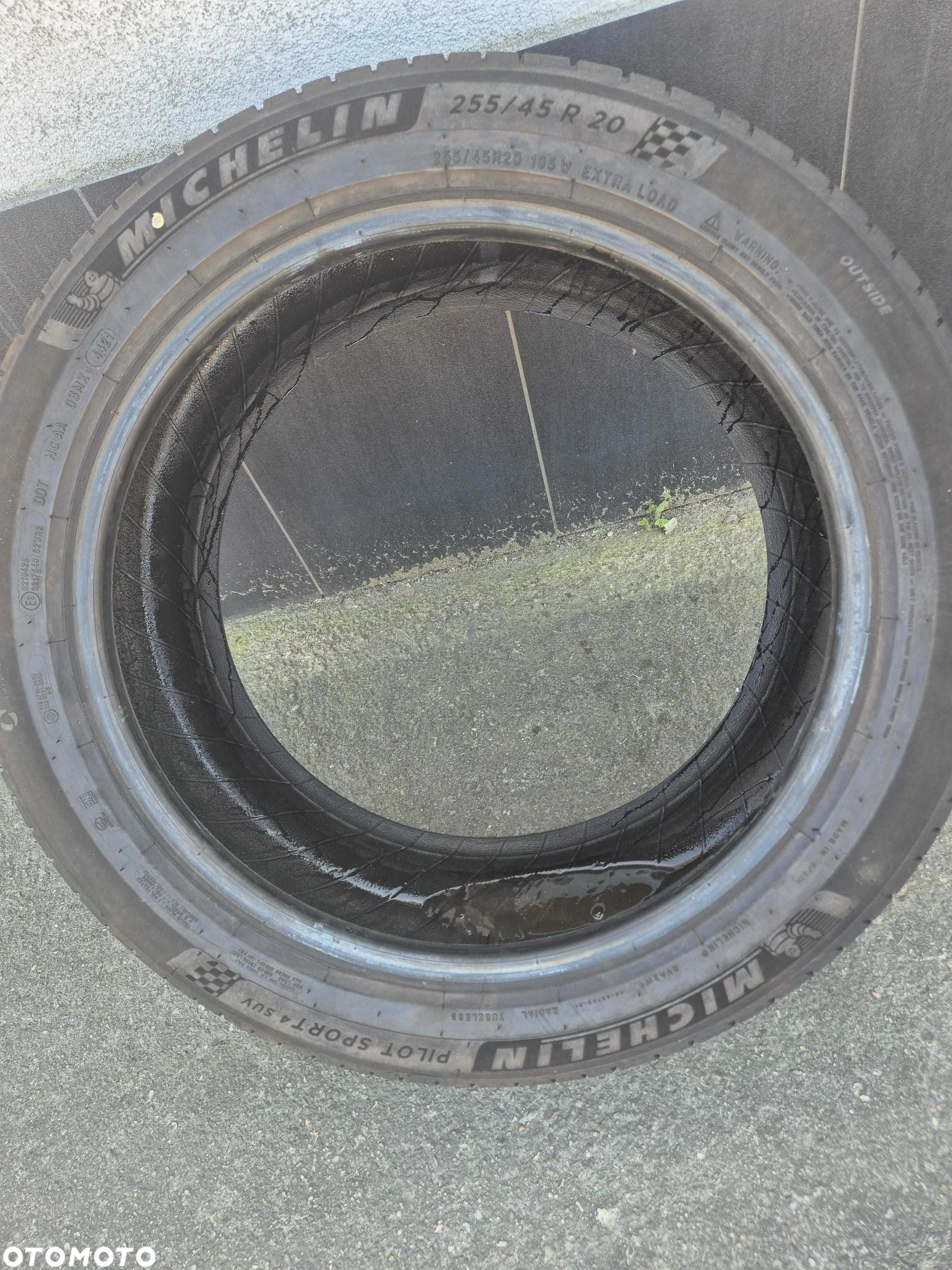 1x OPONA LETNIA 255/45/20 Michelin Pilot Sport 4 SUV XL 105W 7,5MM - 2