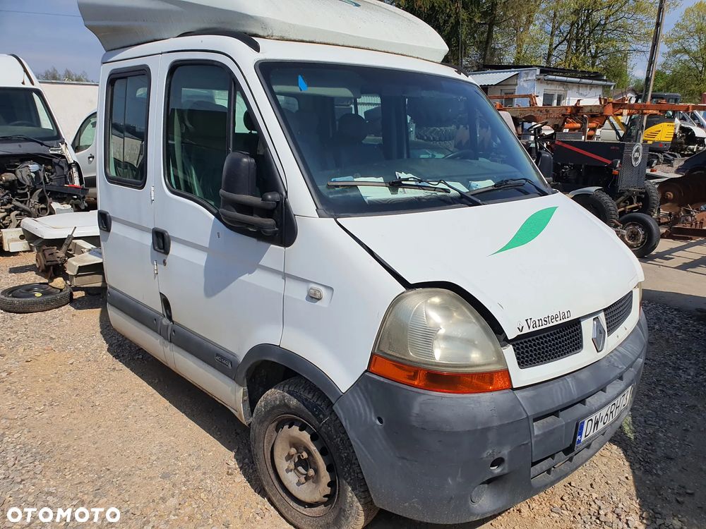renault master II 3.0 dci ZD3 202 silnik skrzynia sanki belka przód tył wahacz zacisk zwrotnica - 1