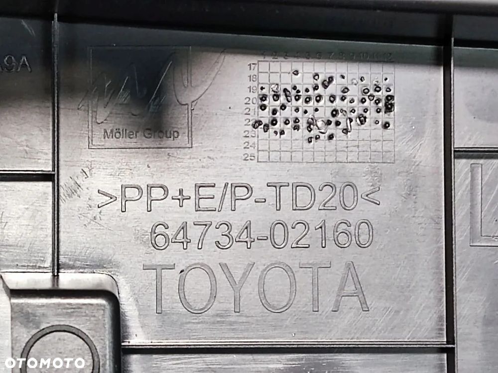 TOYOTA COROLLA 1.8h Kombi Od 2023r Boczek Bagażnika Lewy - 5