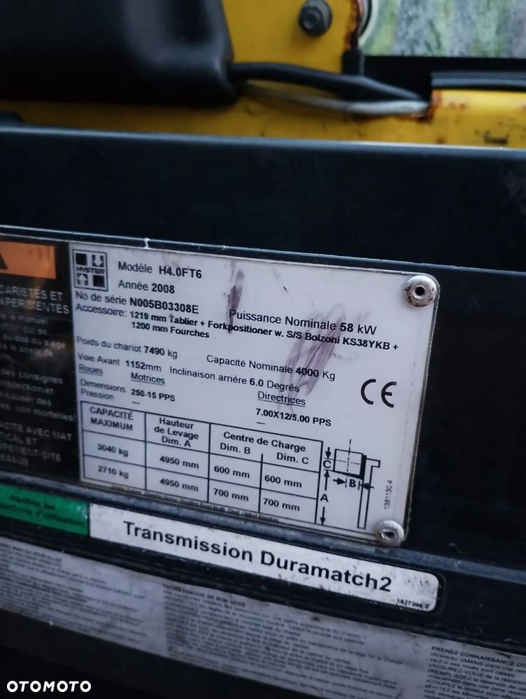 Hyster H4.0FT6 - 6