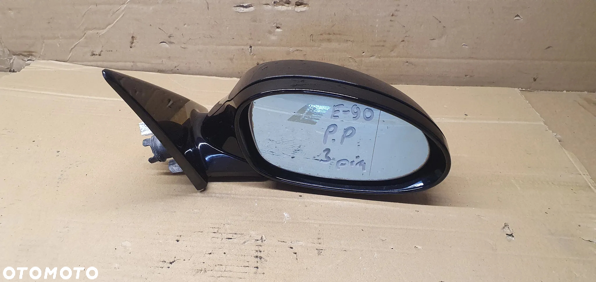 Lusterko zewnętrzne prawe BMW 3 E90 3 PIN 475/9 UK - 4