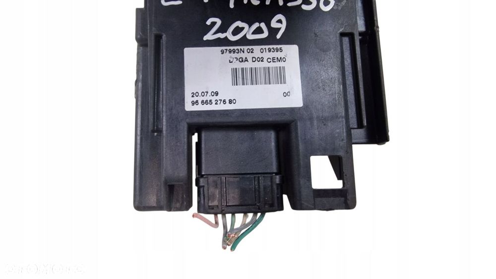 PEUGEOT 5008 3008 CITROEN C4 PICASSO MODUŁ AKUMULATORA 9666527680 28217166 - 2