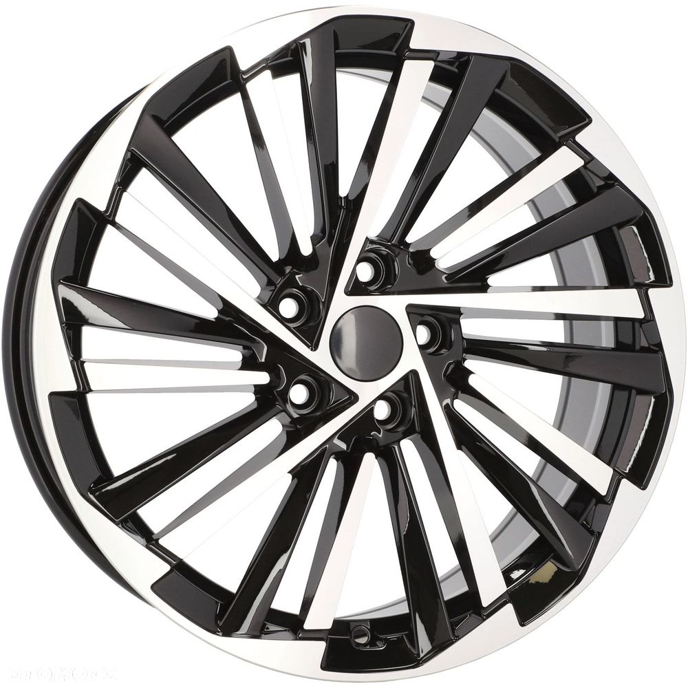 4x Felgi 17 m.in. do SKODA Karoq Kodiaq Octavia Scout Superb SEAT EXEO Leon Tarraco - FBX261 - 8