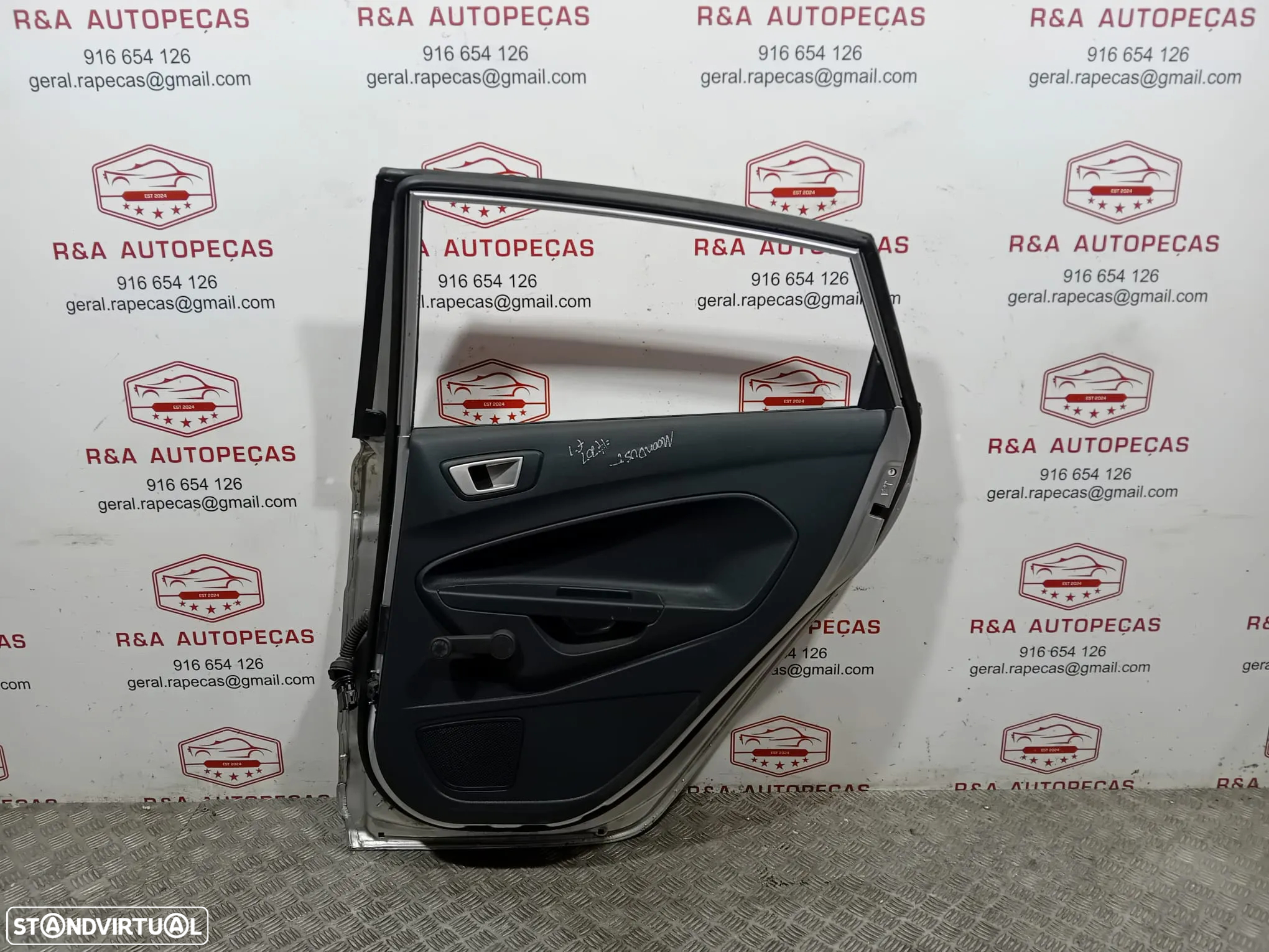 Porta Trás Traseira Direita Ford Fiesta MK6 VI Original - 4