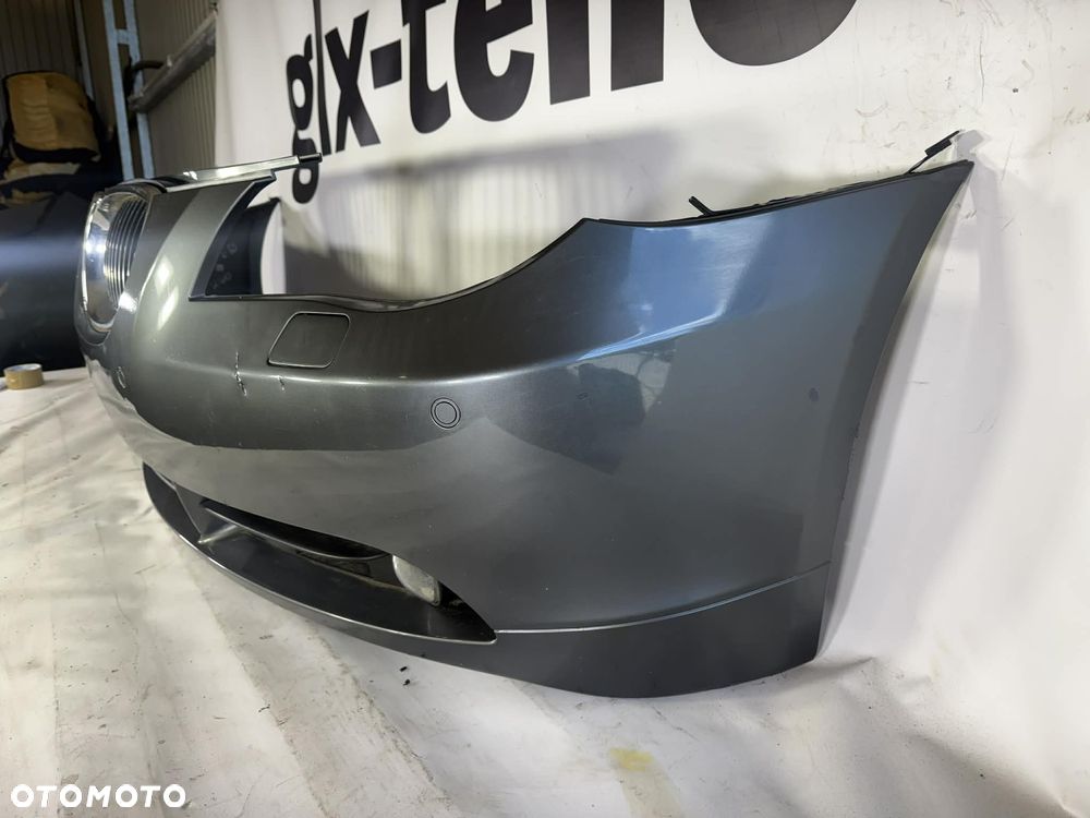 BMW 5 E60 Zderzak Przód Przedni 03-07 Sprysk. PDC 7033694 - 3