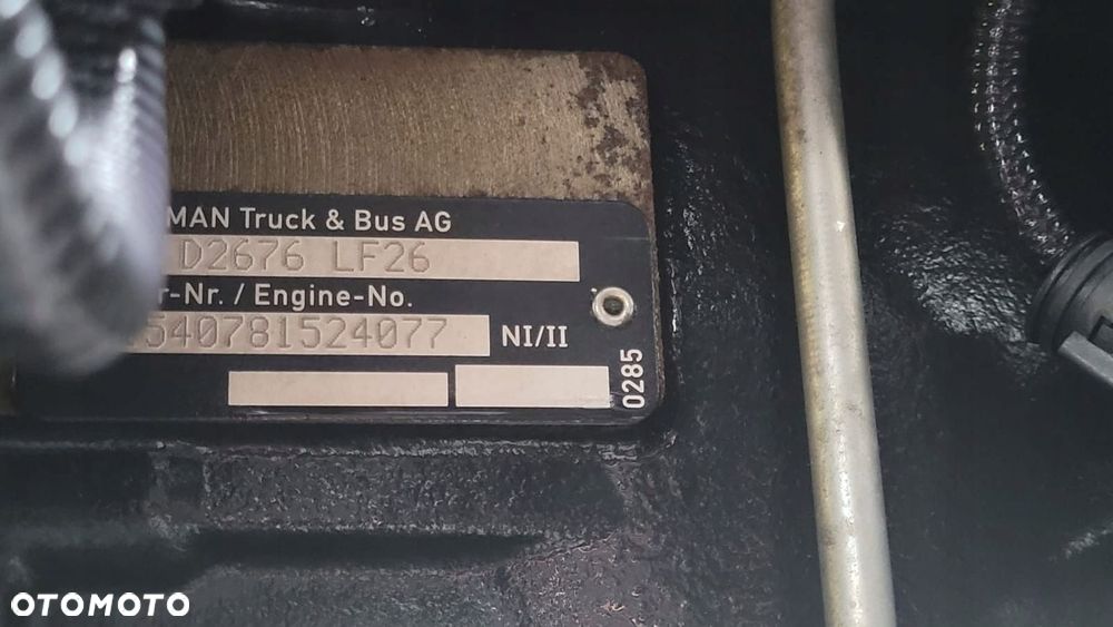 KOMPLETNY SILNIK MAN TGX TGS D2676 LF26 EURO 6 440 KM 480 KM - 5
