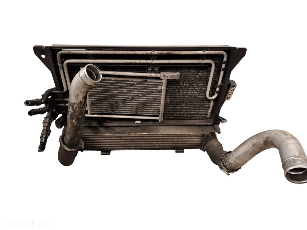 CHŁODNICA KLIMATYZACJI INTERCOOLER CHLODNICZKA BMW E39 3.0D SLASK WYSYLKA - 3