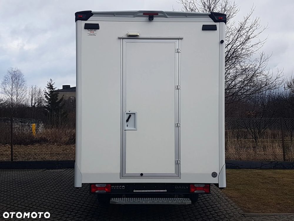 Iveco DAILY KONTENER NISKOPODŁOGOWY 4,43x2,23x2,42 SKLEP FOODTRUCK BAR KLIMA KONIOWÓZ KAMPER - 15