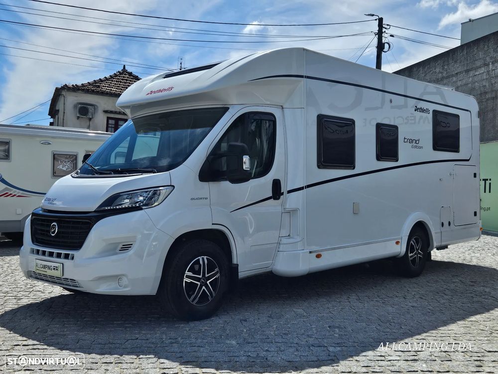 Dethleffs Trend Cama central+Basculante - 13