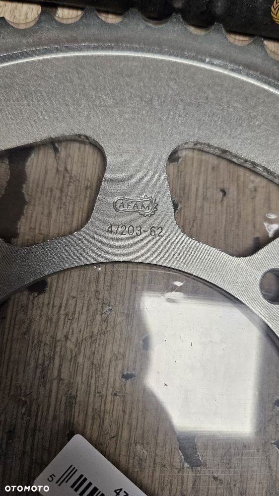 Zestaw napędowy AFAM łańcuch A428R1 zębatki 14/62 Aprilia SX125 - 3