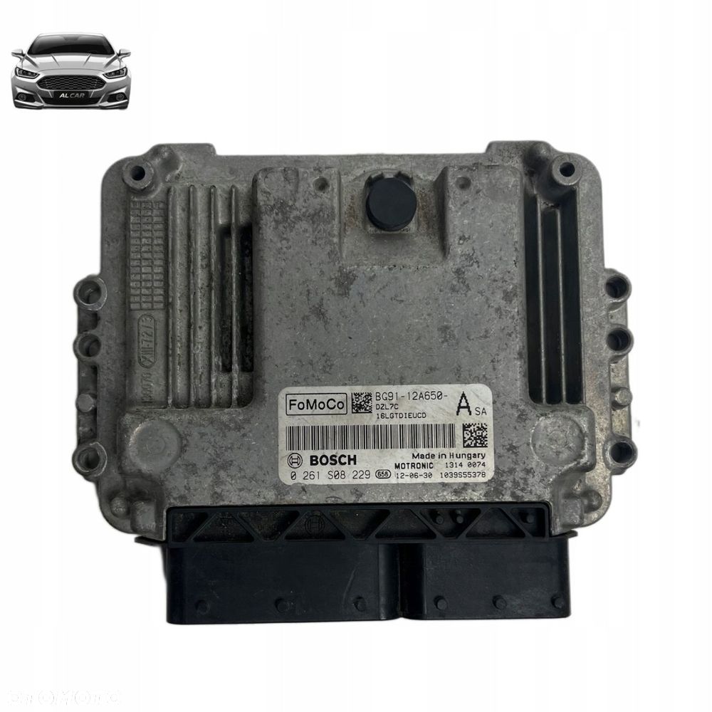 STEROWNIK SILNIKA 1.6 ECOBOOST FORD MONDEO MK4 BG91-12A650-ASA - 1