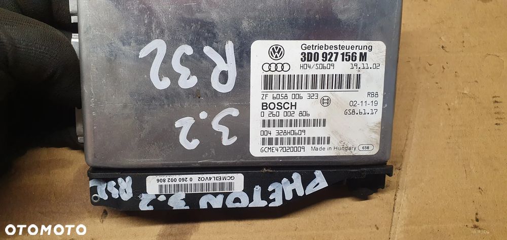 Moduł sterownik skrzyni biegów automat VW Phaeton 3D0927156M - 5