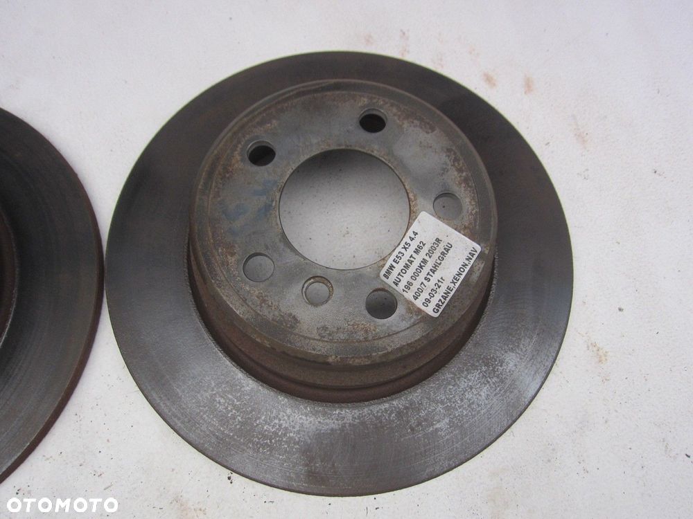 BMW E53 X5 3.0D 4.4 TARCZE HAMULCOWE TYLNE TYŁ 324X12 PARA 34216859678 - 3