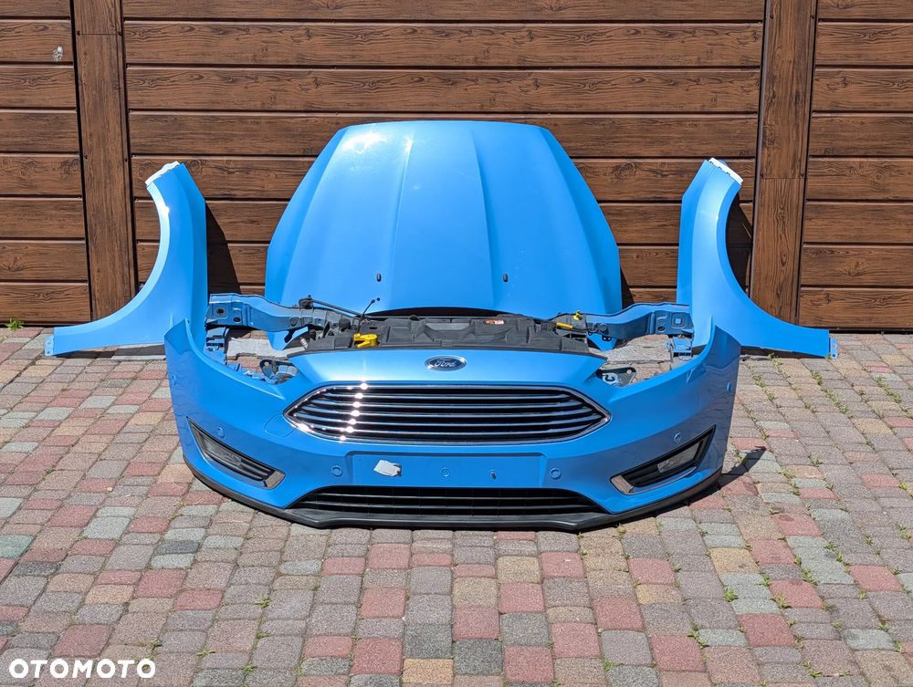 ZDERZAK PAS PRZEDNI MASKA BŁOTNIK PRZÓD FORD FOCUS III LIFT 1.0 ECOBOOST 14-18 WF PDC - 1