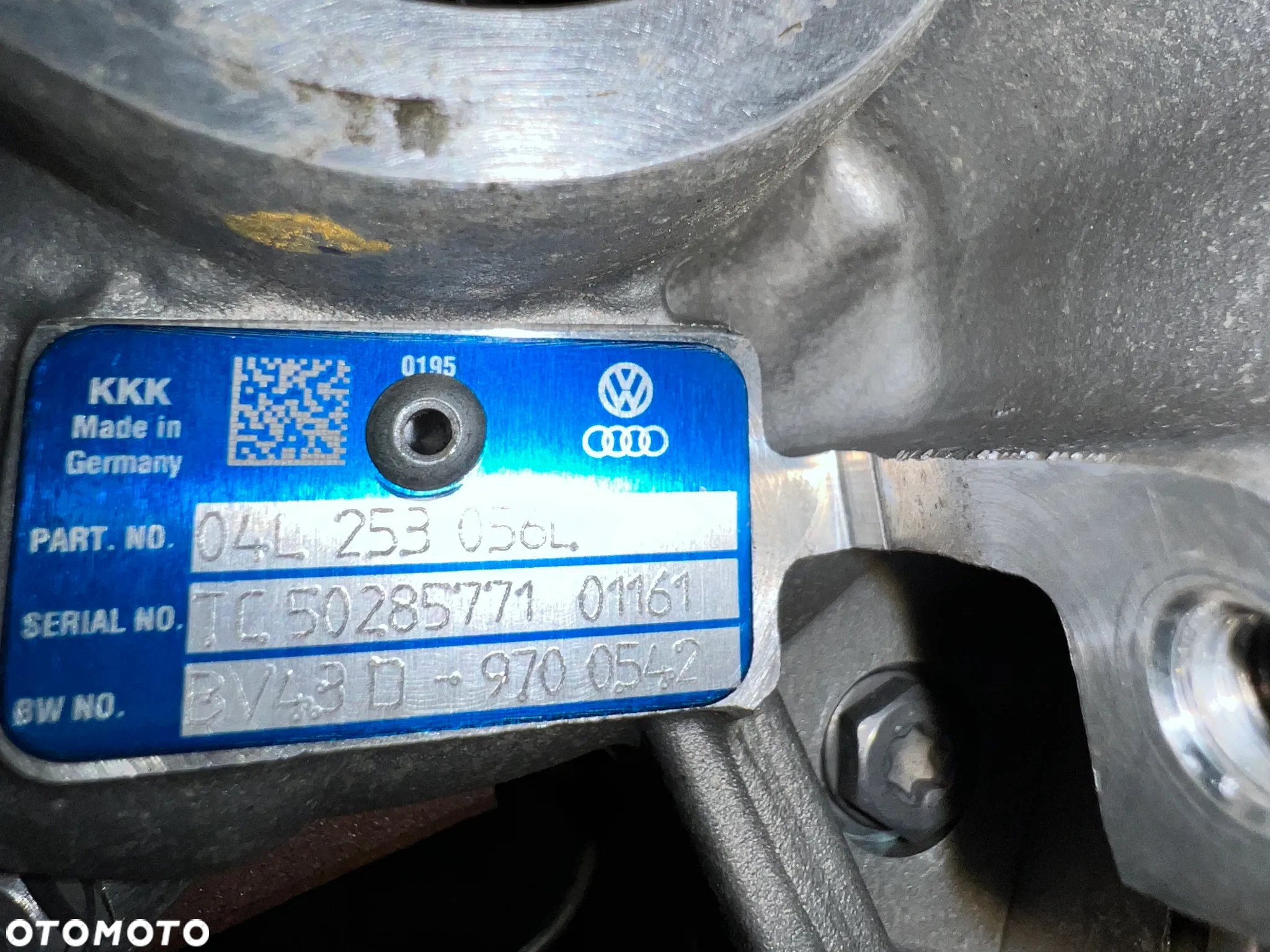 Audi A4 A5 A6 2,0TDi turbina 04L253056L 04L253010L 04L253010S - 7