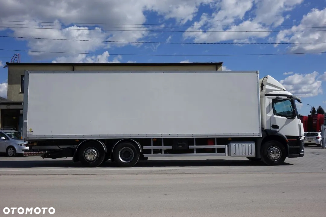 Mercedes-Benz 2532 L 6x2 / FURGON / KONTENER / AUTOMAT / EURO 6 /  TYLNA OŚ PODNOSZONA SKRĘTNA / WINDA ZAŁADUNKOWA - 4