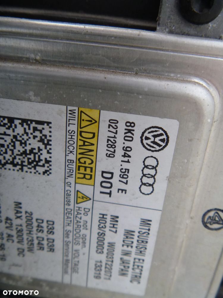 AUDI A5 LIFT 8T0 XENON LED LEWY KOMPLETNY SLIZG SPRYSKIWACZ IGŁA 8T0 941 031C - 7