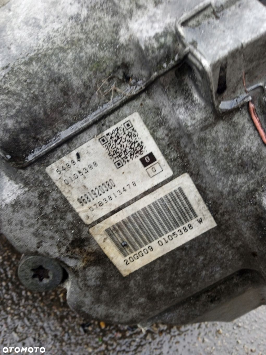 Skrzynia biegów 2.7 HDI automat Peugeot 607 20GG09 - 3