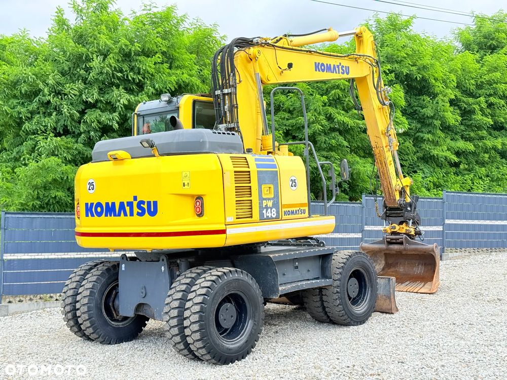 Komatsu * Komatsu PW 148  *ROTOTILT * Sprowadzona * Koparka Kołowa * - 28