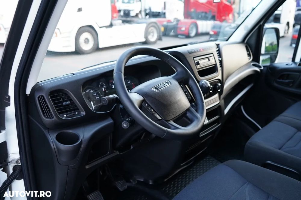 Iveco DAILY 35-140 / CONTAINER / DUBLU / MANUAL / ROLURI / MASĂ NETĂ: 3500 KG / 2017 - 24