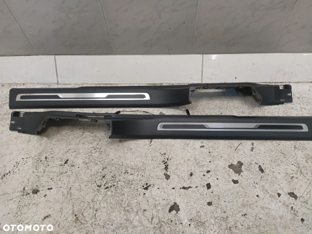 VW TIGUAN 2 II PODŚWIETLANA LISTWA LISTWY PROGOWE PROGU ORYGINAŁ - 3