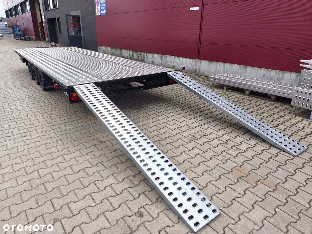 Besttrailers Laweta Warior NM Besttrailers 6,5 x 2,2m, DMC 3500kg, koła R13C, podjazdy, wciągarka ALKO - 7