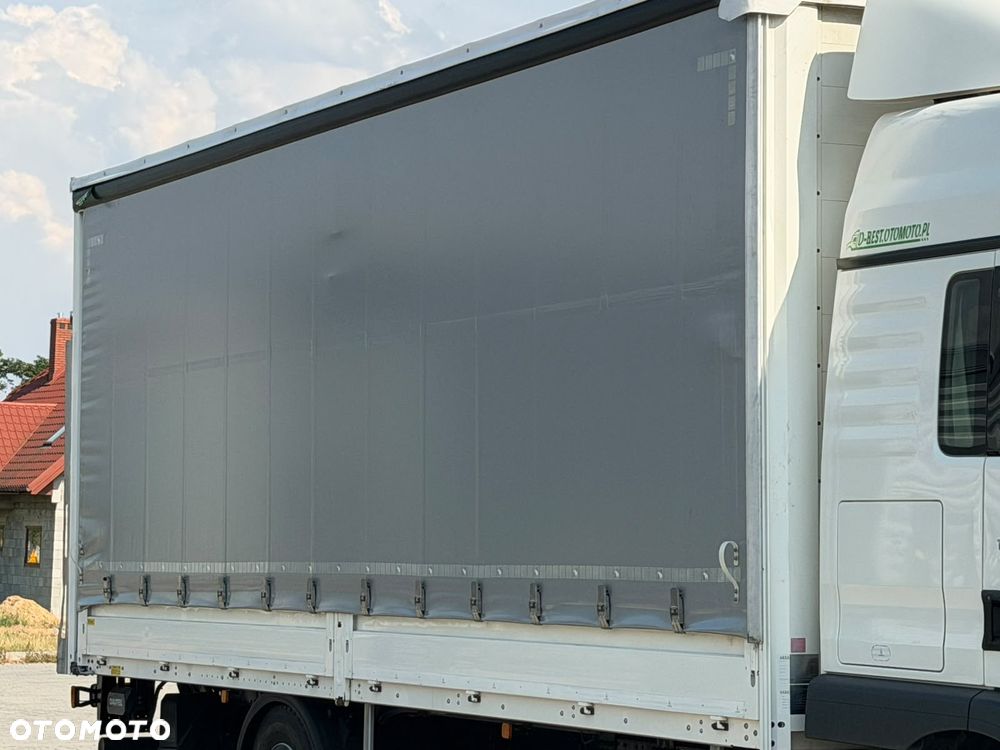 MAN TGM 15.290 / BURTO - FIRANKA / WINDA / 370 TYŚ KM / ŁADOWNOŚĆ 8 120 KG / 1 REJ. 2019 ROK / 18 EUROPALET / ZSUWANY DACH / SPROWADZONY / SYPIALKA / EURO 6 - 17