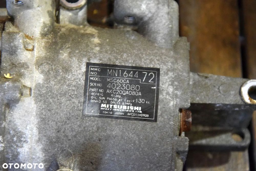 Mitsubishi COLT 6 VI 1.3 1.1 Kompresor sprężarka klimatyzacji MN164472 - 2
