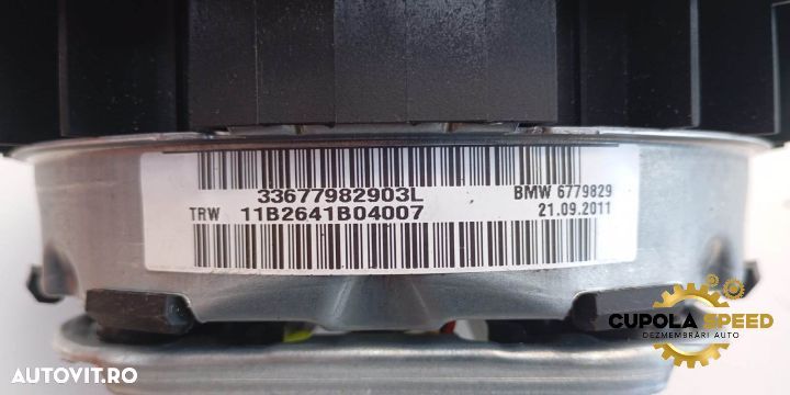 Airbag volan 6779829 BMW Seria 3 E91 [facelift] [2008 - 2013] - 4