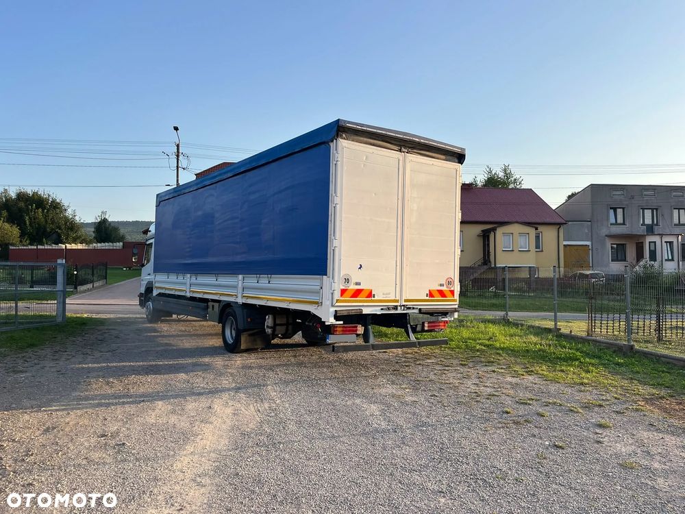 Mercedes-Benz ATEGO 1528 MOTOR poi 6374 KABINA SYPIALNA FIRANKA DŁUGI  8,60 m - 4